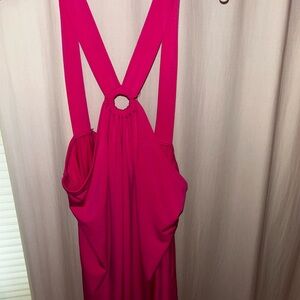 Vibrant Pink Halter Top